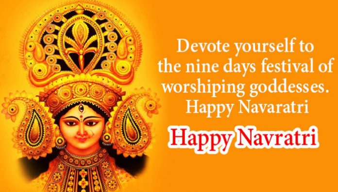 Happy Navratri Wishes to Boss