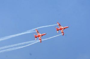 Air Show by Surya Kiran Team Of Air Force