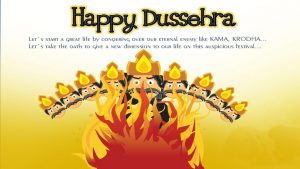 Dussehra Festival Wishes to Daughter