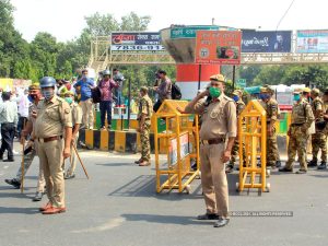 Hariyana Police Ready for Bharat Bandh