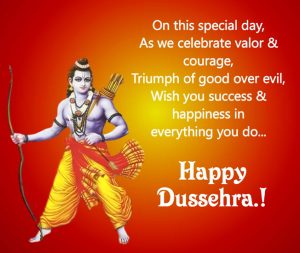 Dussehra Messages to Clients and Customers