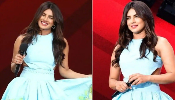 Global Citizen Live Event में Priyanka Chopra का ग्लैमरस अंदाज देख Nick Jonas हुए फिदा