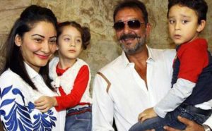sanjay dutt with his twin