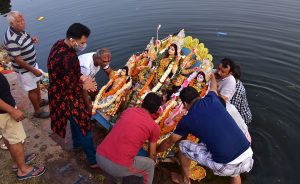 Durga Puja Idol Immersions 2021