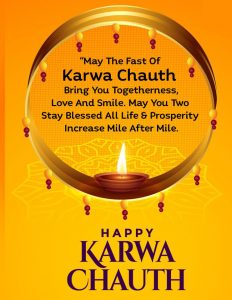 Karva Chauth Wishes for Ladies
