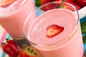 How to make Strawberry Milkshake for Kids