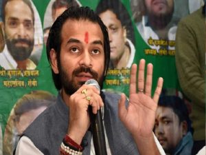 Tej Pratap Accuses Tejashwi