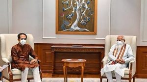 Maharashtra CM Uddhav Thackeray meets PM Modi