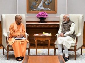 UP CM Yogi AdityaNath meets PM Modi