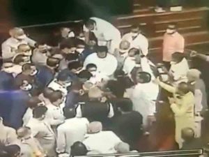 12 Rajya Sabha MPs Suspended