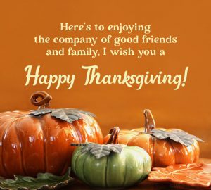 Thanksgiving Message 2021 to Customers