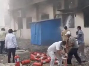 Fire In Hospital