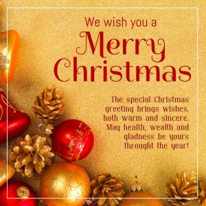 Merry Christmas And New Year Wishes 2021