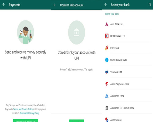 How To Link Bank Account With WhatsApp In Hindi