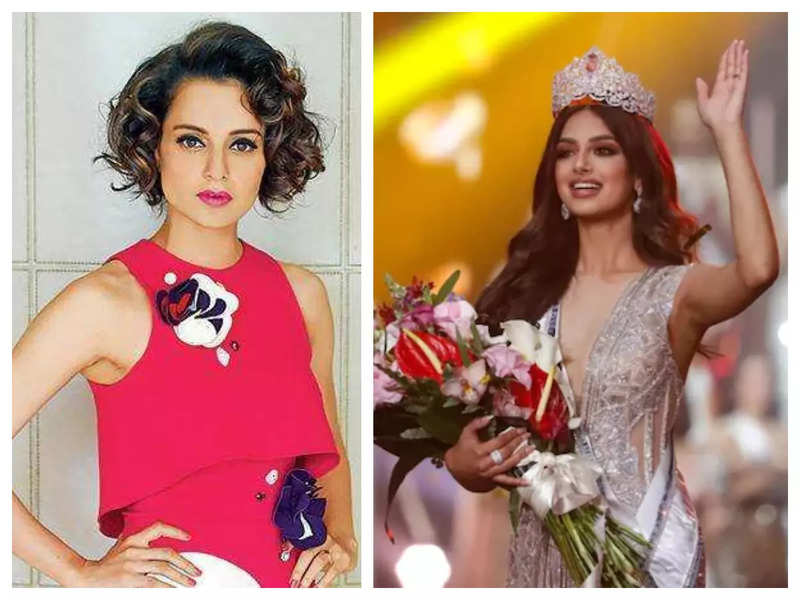 Kangana Ranaut Congratulate Miss Universe 2021 Harnaaz Sandhu