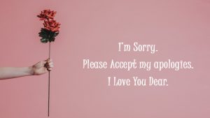 Sorry Messages for Friends