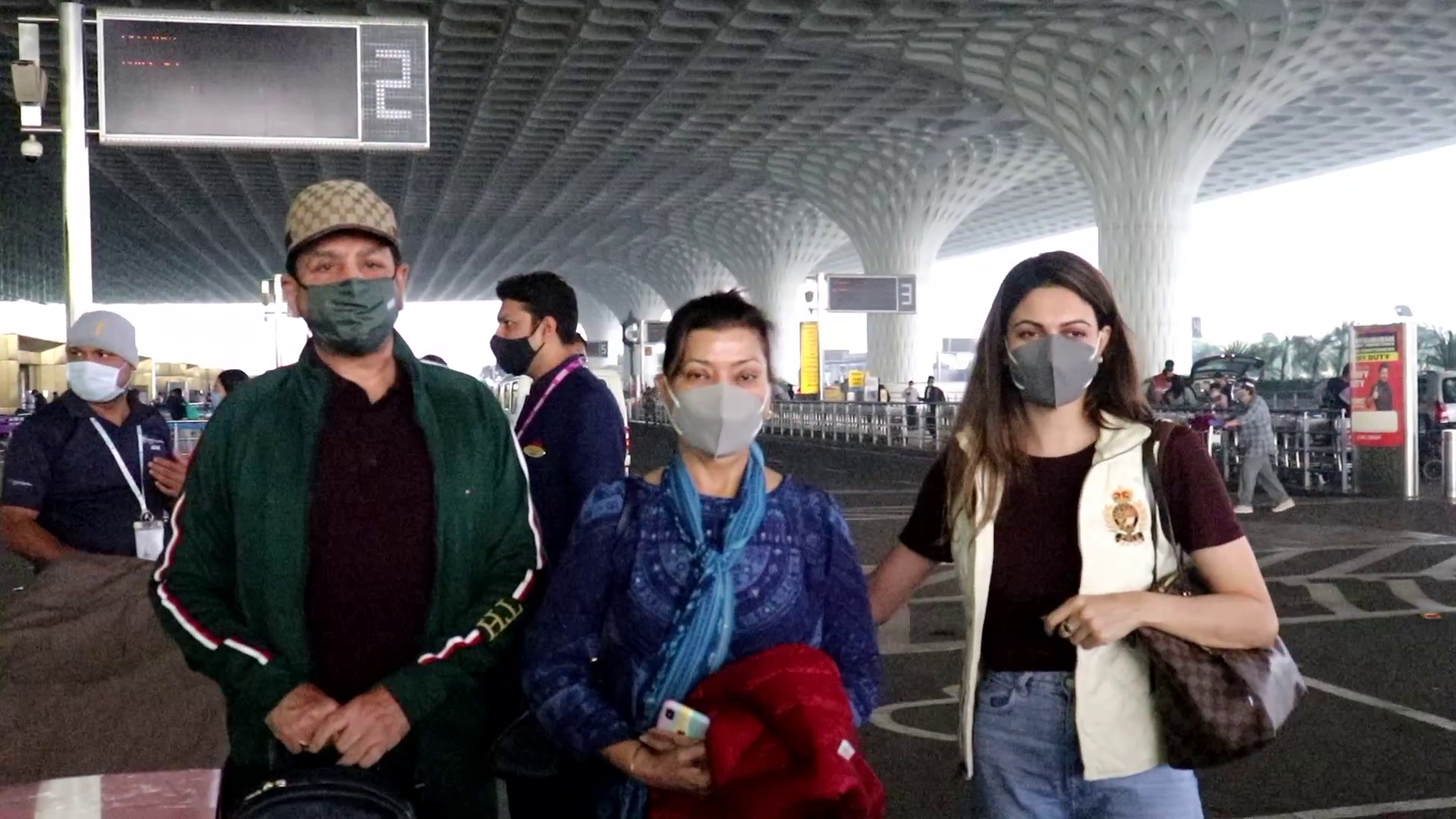 Gurdas Maan With Family Spotted at Airport