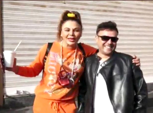 Rakhi Sawant Spotted With Husband Ritesh For The First Times