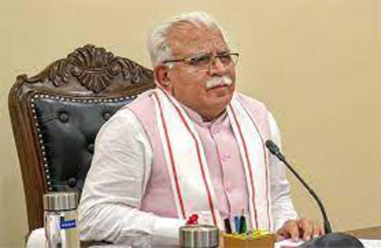 CM Manohar Lal Took The Meeting of Covid-19