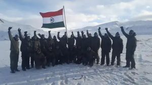 ITBP Hoisted The Tricolor in Minus 40°C