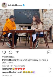 Akshay Kumar And Twinkle Khanna 21st Wedding Anniversary