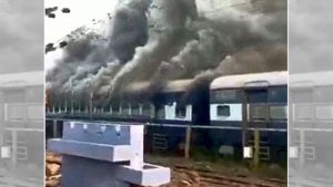 Students Set Ablaze Trains In Bihar