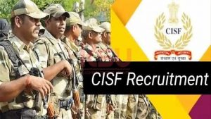 CISF RECRUTMENT