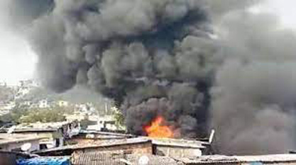 Massive Fire in Ghatkopar ghatakopar