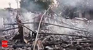 Blast in Firecracker Factory in Shamli