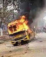 School bus trampled innocent in Gaya