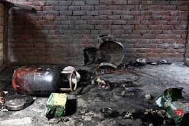 Gas Cylinder Explosion in Agra 