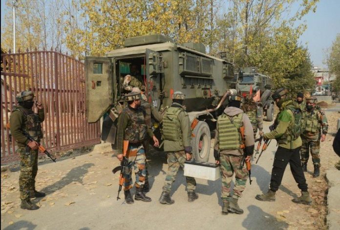 Encounter Jammu Kashmir Encounter between security forces and terrorists in Pulwama