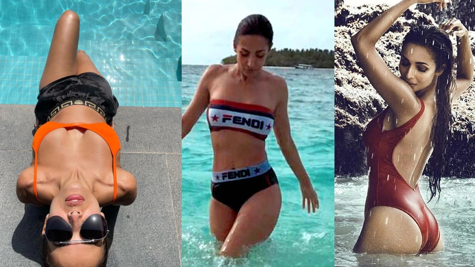 Hot photos of Malaika Arora : हुस्न की मल्लिका की बिकिनी फोटोज वॉयरल, फिगर देख आहें भर रहे फैंस