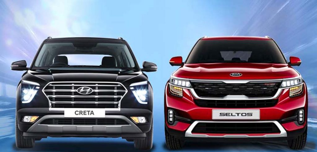 Kia Seltos vs Hyundai Creta