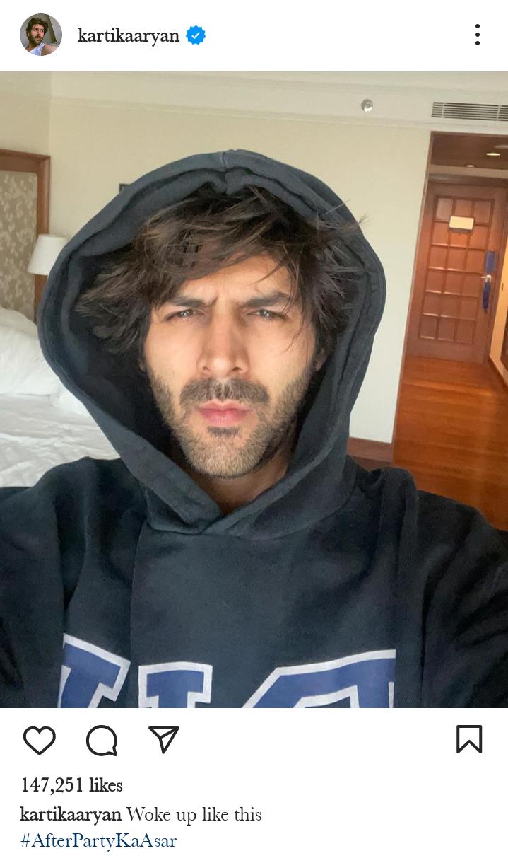 Kartik Aaryan Share After Party Pic: आगरा में लव रंजन की शादी की पार्टी के बाद पोस्ट की तस्वीरें