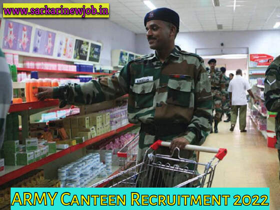 Application For Various Posts in Topchi Canteen Recruitment Starts From February 19 टोपची कैंटीन भर्ती में विभिन्न पदों के लिए 19 फरवरी से आवेदन शुरु