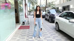 Nikita Dutta Spotted At T-Series Office For A Meeting