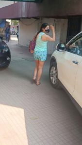 Sara Ali Khan Spotted Outside Gym In Santacruz