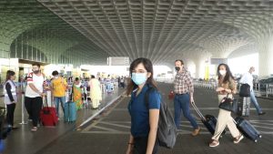 Singer Shirley Setia spotted at the airport