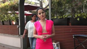 Urfi Javed Spotted At Restaurant Arbab In Bandra For Lunch