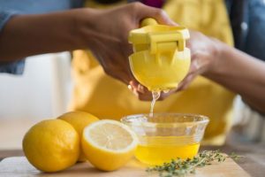 use lemon juice