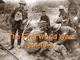 first world war