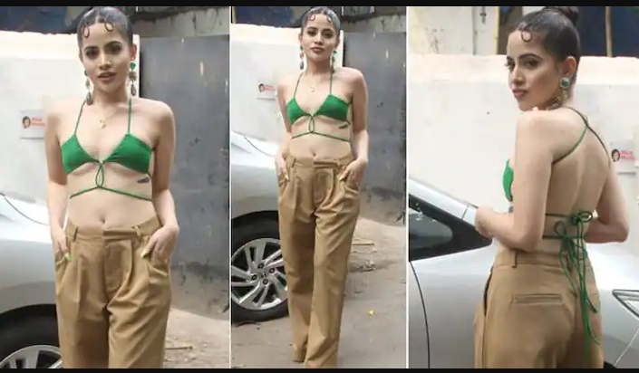 Urfi Javed Spotted In Weird Outfit वायरल हुई फोटो, एक ने लिखा- कैसी औरत है कुछ भी पहन लेती है