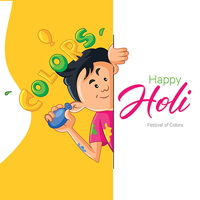Happy Holi Wishes to Boss in Hindi