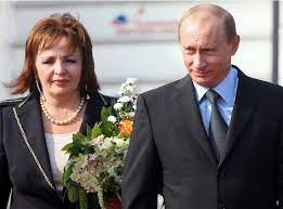 Putin with his wife Lyudmila