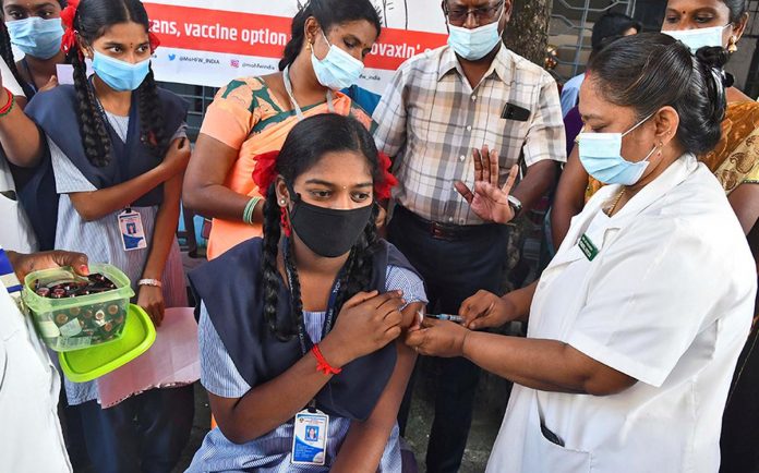 Vaccination Started For 12-14 Years Age Group In Punjab