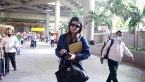 Raveena Tandon Spotted at Airport