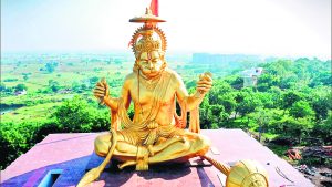 71 Feet Big Hanuman Statue, Pitreshwar Dham, Indore, Madhya Pradesh