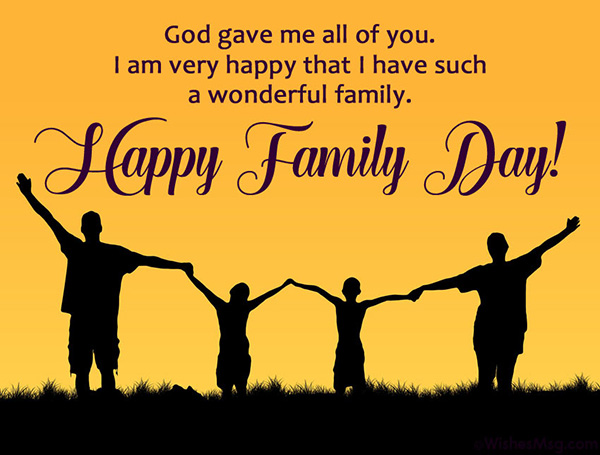 Inspirational Family Day 2022 Messages