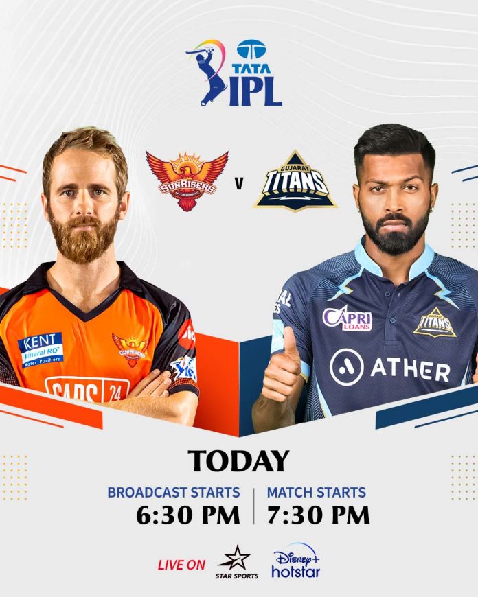 IPL 2022 GT vs SRH Match 21st Preview